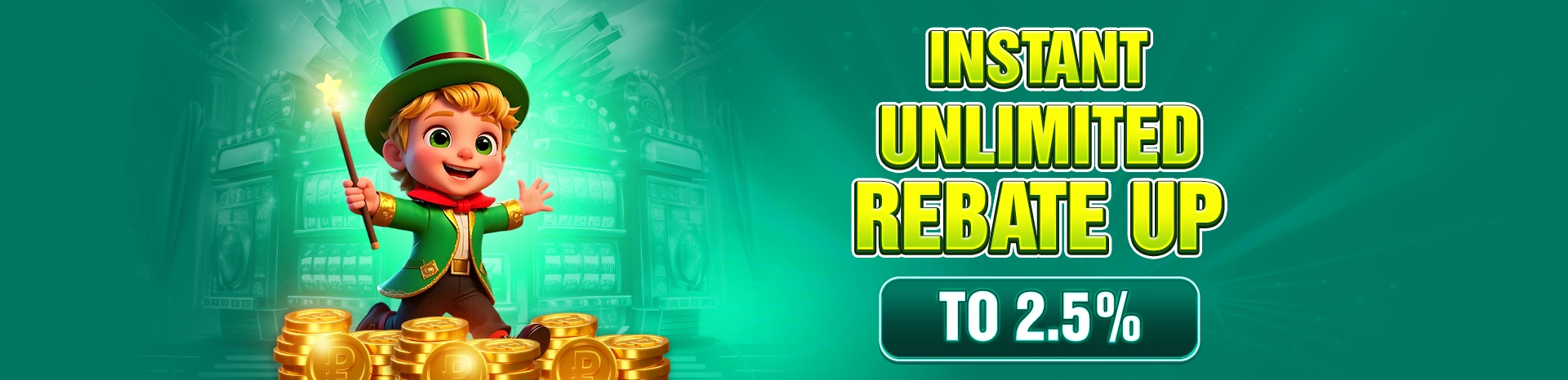 Instant Unlimited promotion offers at WAGIPLUS online casino